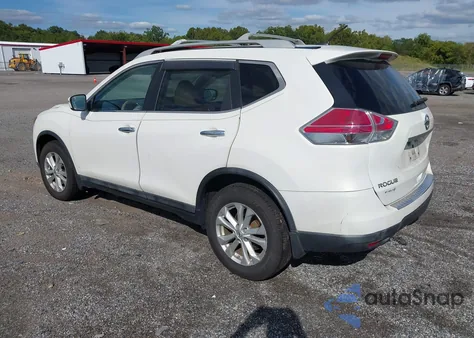 2014 Nissan Rogue Sv z USA, uszkodzony, nr VIN 5N1AT2MV2EC849819